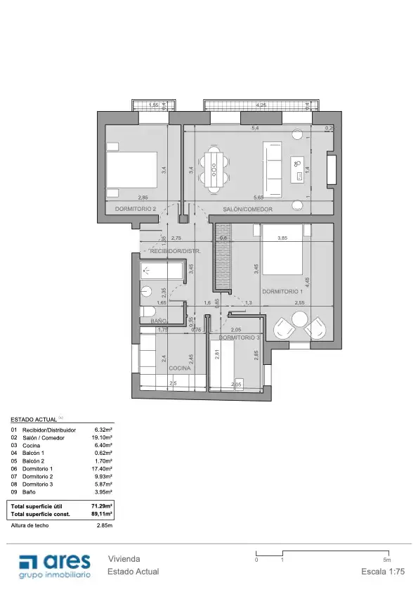 Appartamento con terrazza in vendita a Calle de Ruiz, imagen 16