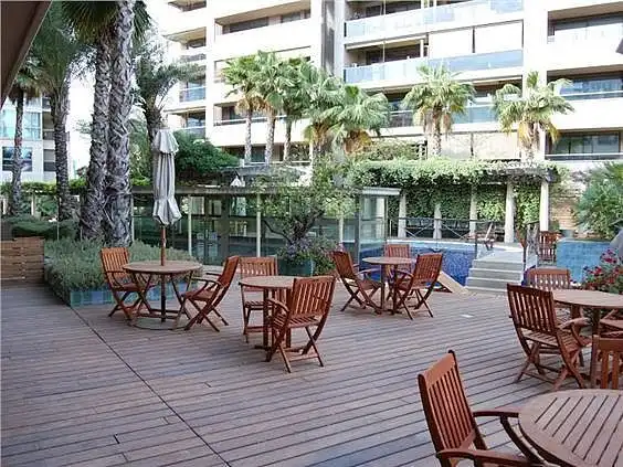 Terrace of Flat for rent in Barcelona  with Air Conditioner, Terrace and Furnished