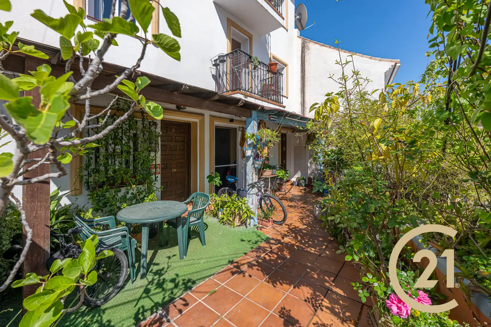 Terraza de Ático en venta en Ojén con Parquet, Amueblado y Horno