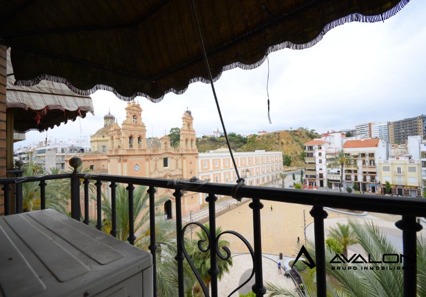 Exterior view of Flat for sale in  Huelva Capital  with Air Conditioner, Furnished and Balcony