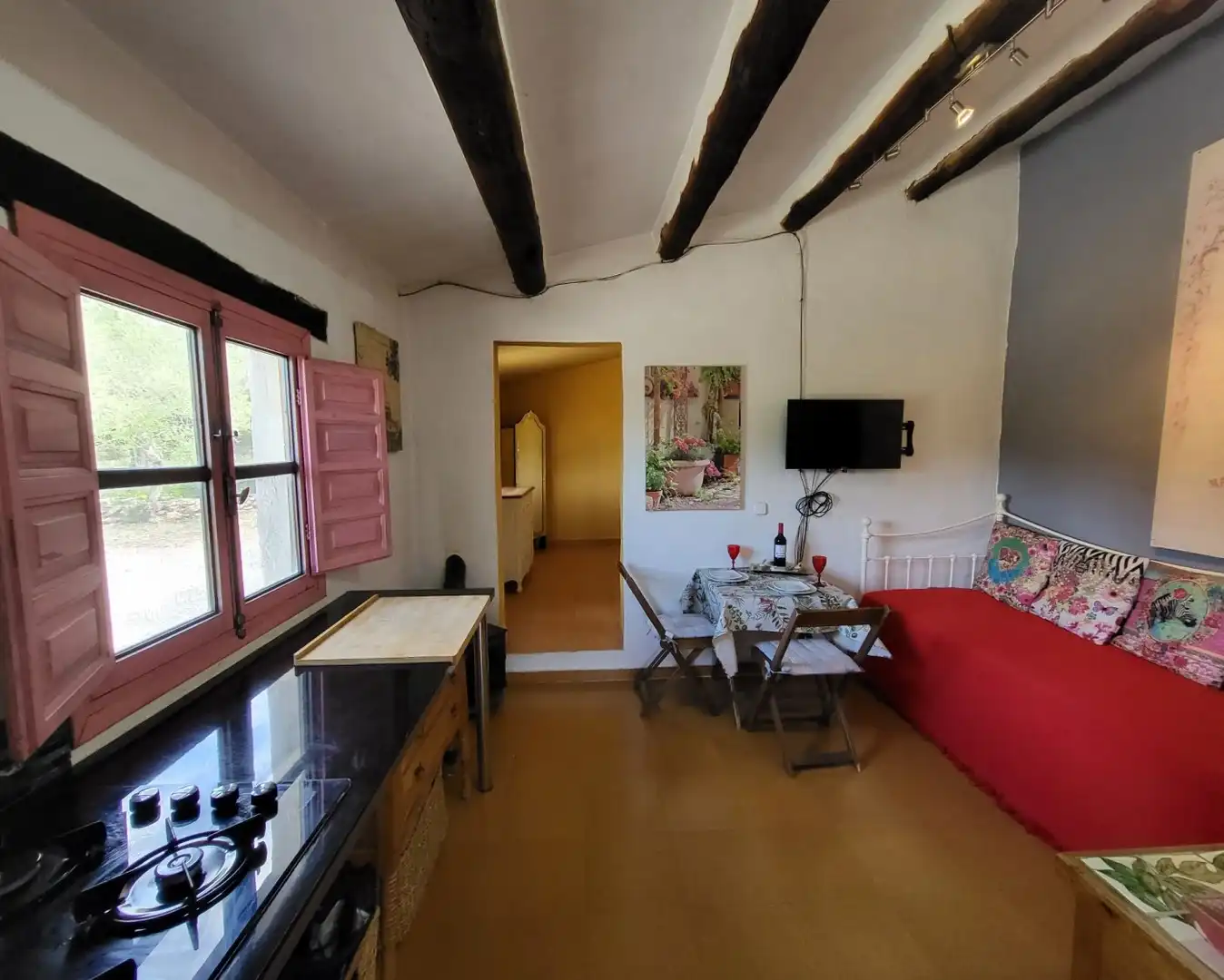 Küche von Country house zum Verkauf in L'Ametlla de Mar  mit Privatgarten, Terrasse und Abstellraum