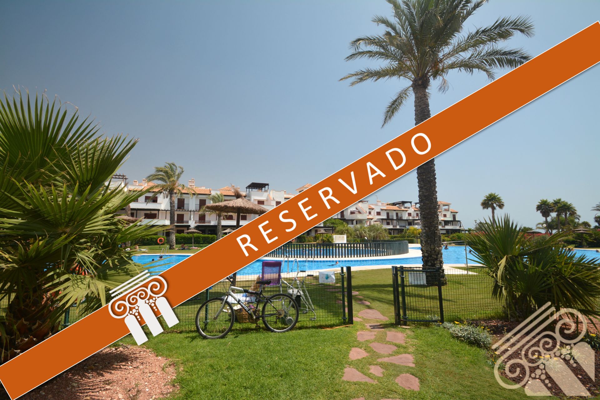 Garden of Attic for sale in Vera  with Air Conditioner, Terrace and Furnished