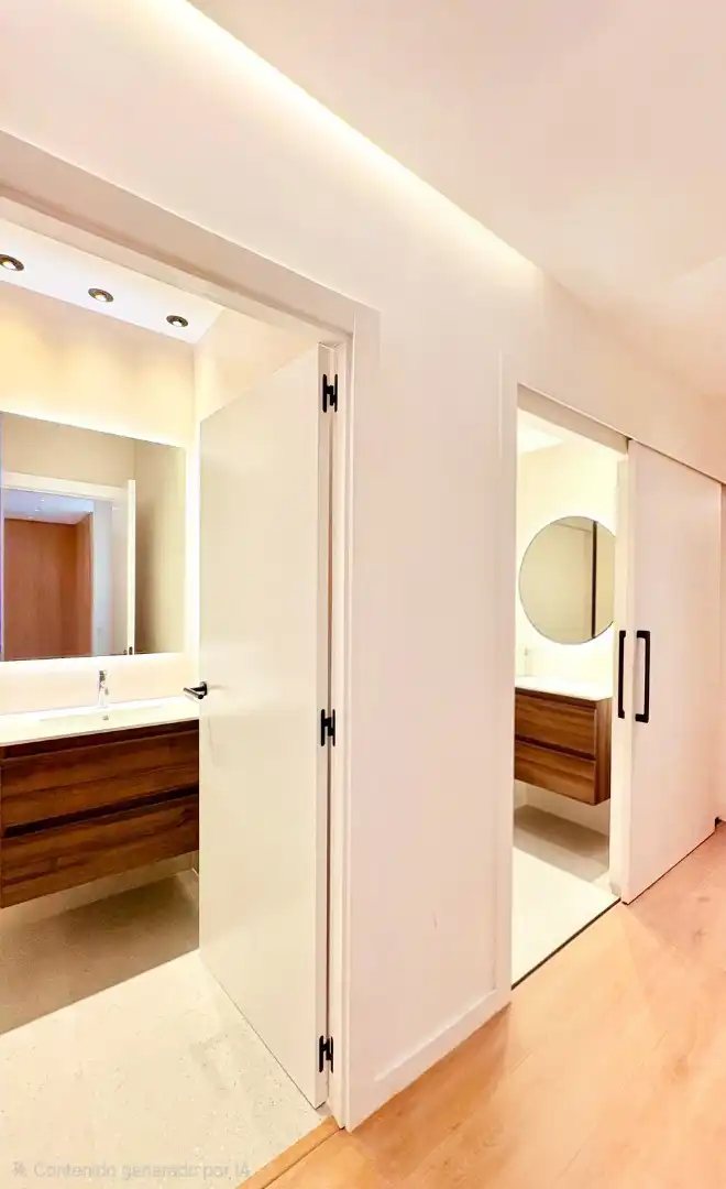 Bathroom of Flat for sale in Barcelona  with Heating, Parquet flooring and Oven