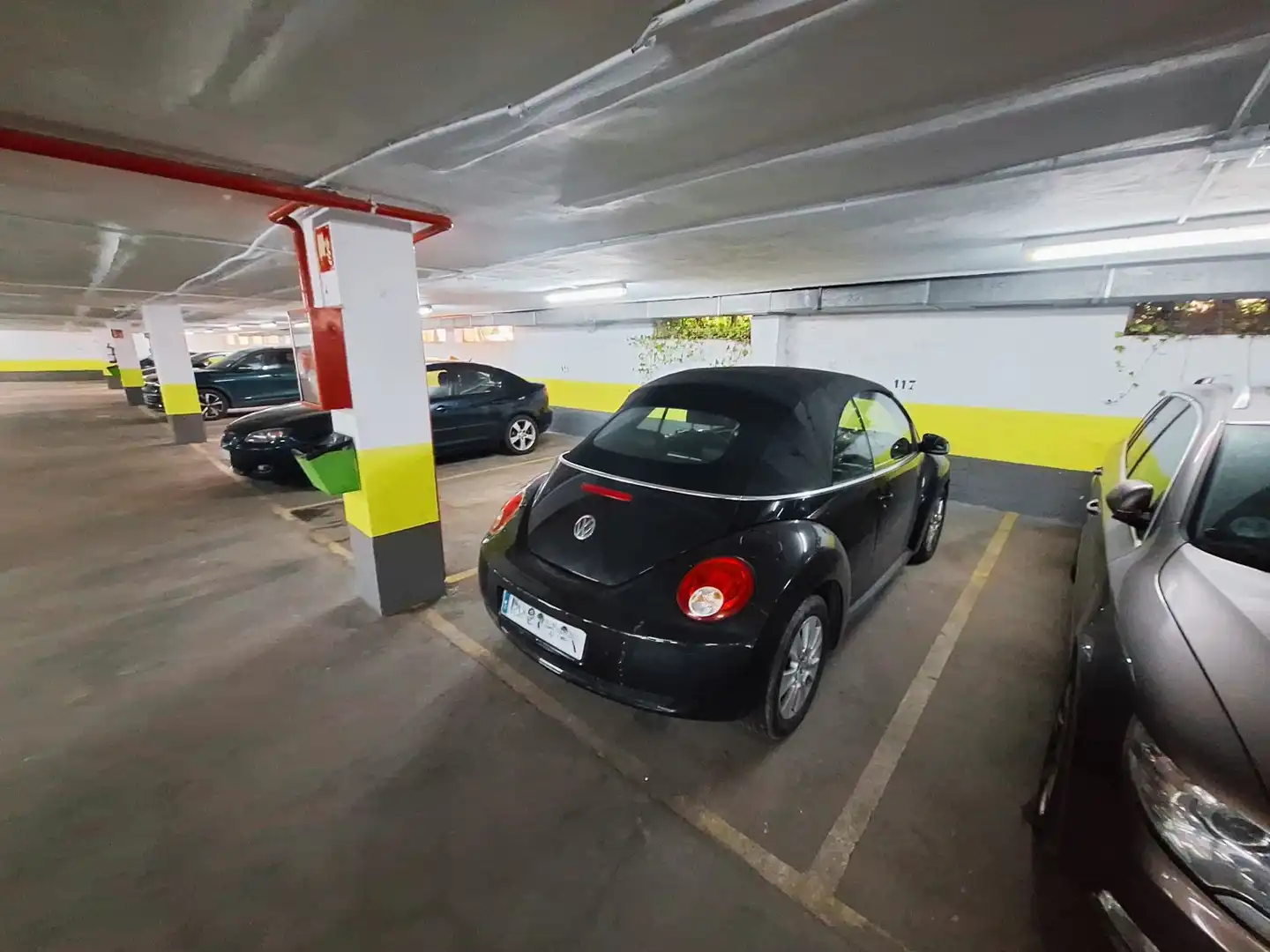 Parking of Flat for rent in Madrid  with Air Conditioner, Heating and Furnished