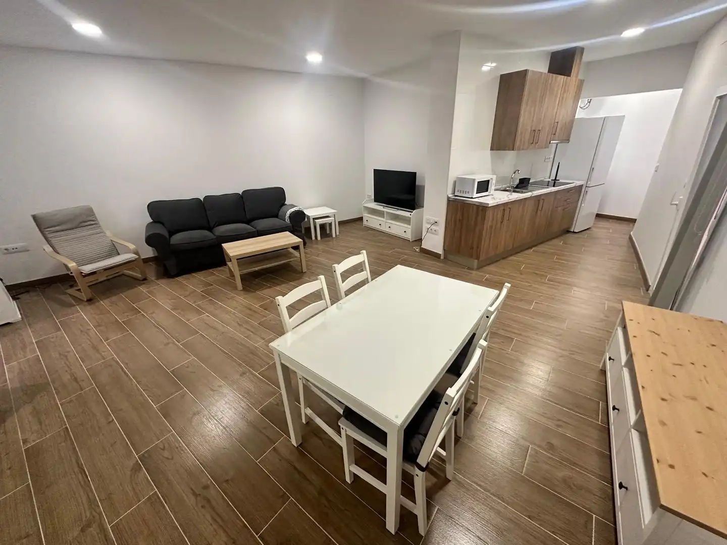 Wohnzimmer von Loft zur Miete in Jaén mit Möbliert, Waschmaschine und Mikrowelle