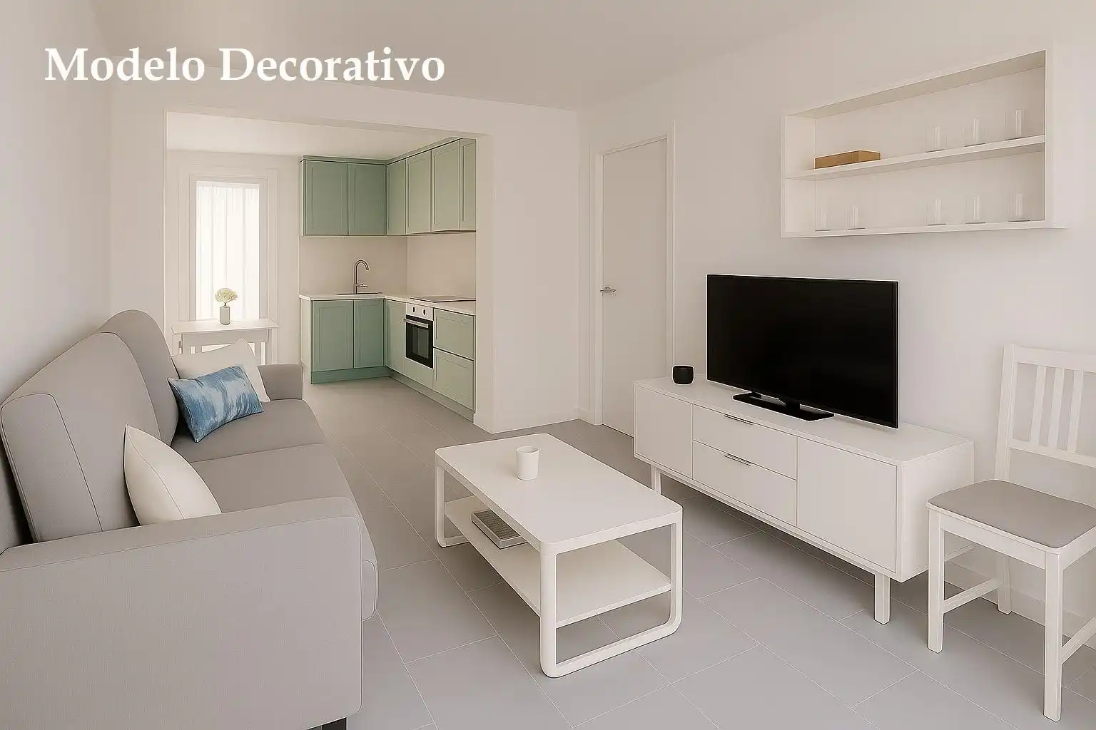 Living room of Apartments for sale in Elche / Elx  with Private garden, Terrace and Storage room