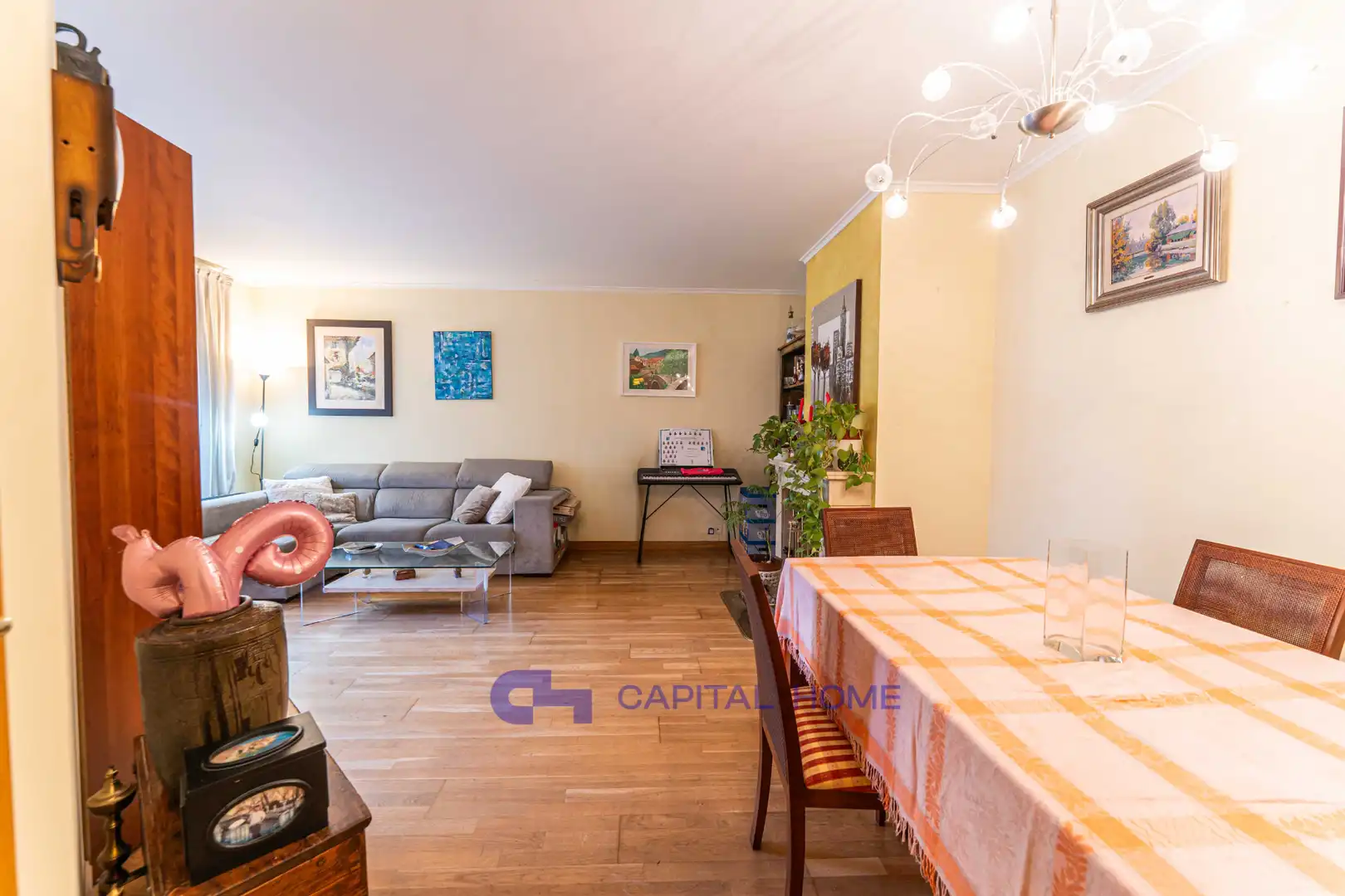 Sala d'estar de Pis en venda en Las Rozas de Madrid amb Aire condicionat, Calefacció i Parquet