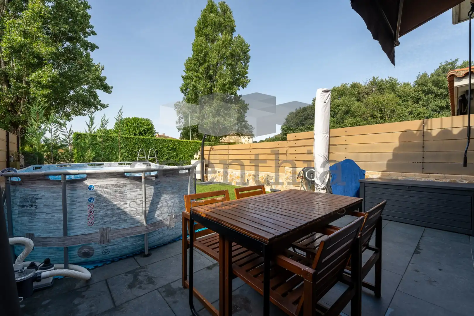 Terraza de Casa adosada en venta en Aiguaviva con Aire acondicionado, Calefacción y Terraza