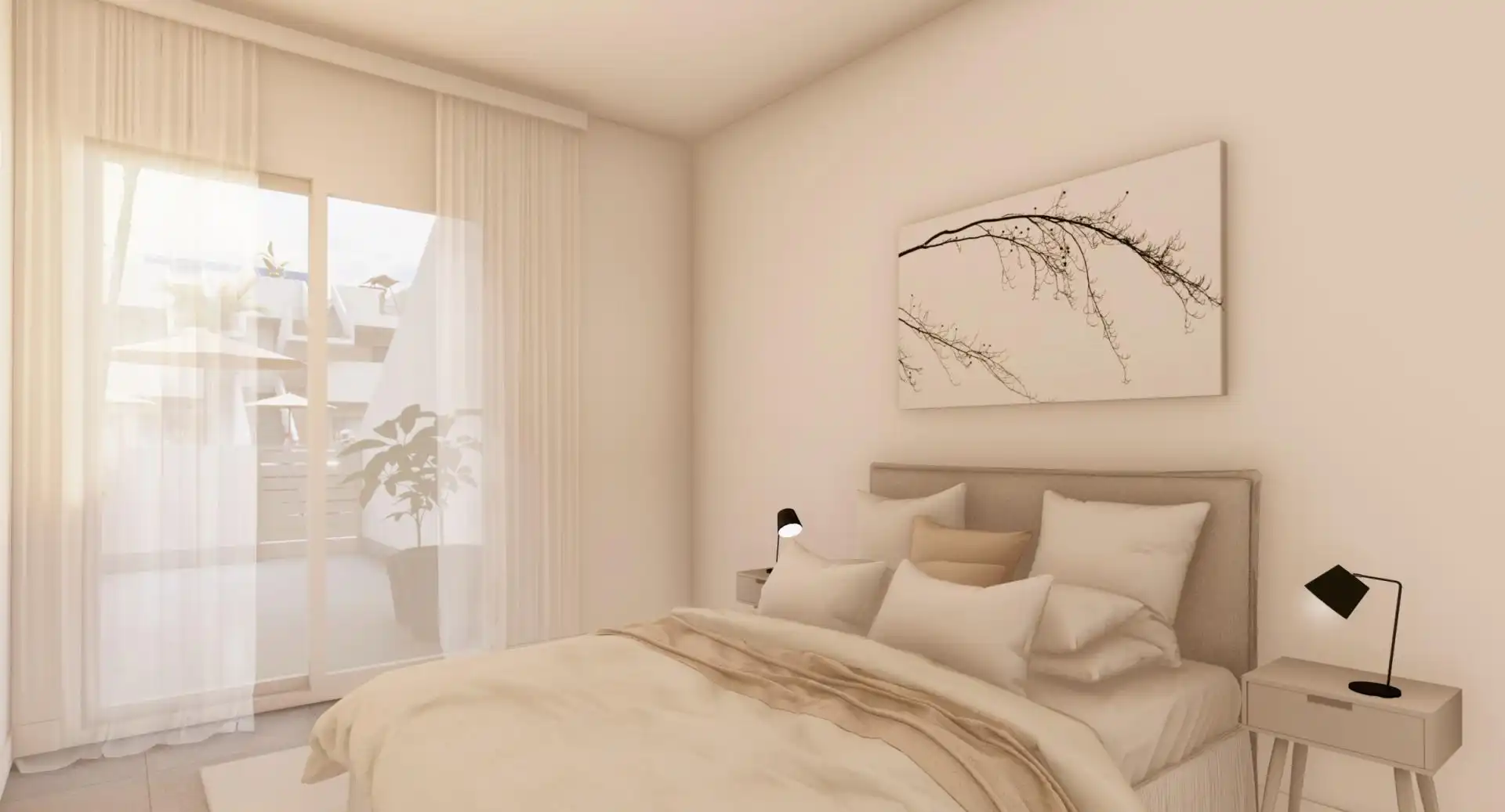 Bedroom of Houses for sale in Torre-Pacheco  with Community pool