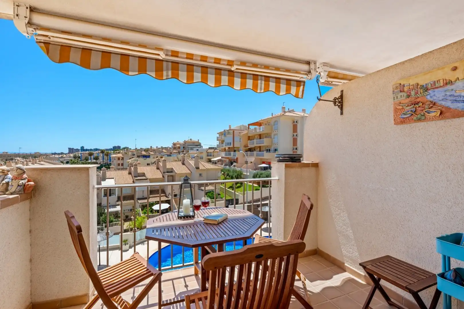 Balcony of Flat for sale in Orihuela  with Air Conditioner, Heating and Terrace
