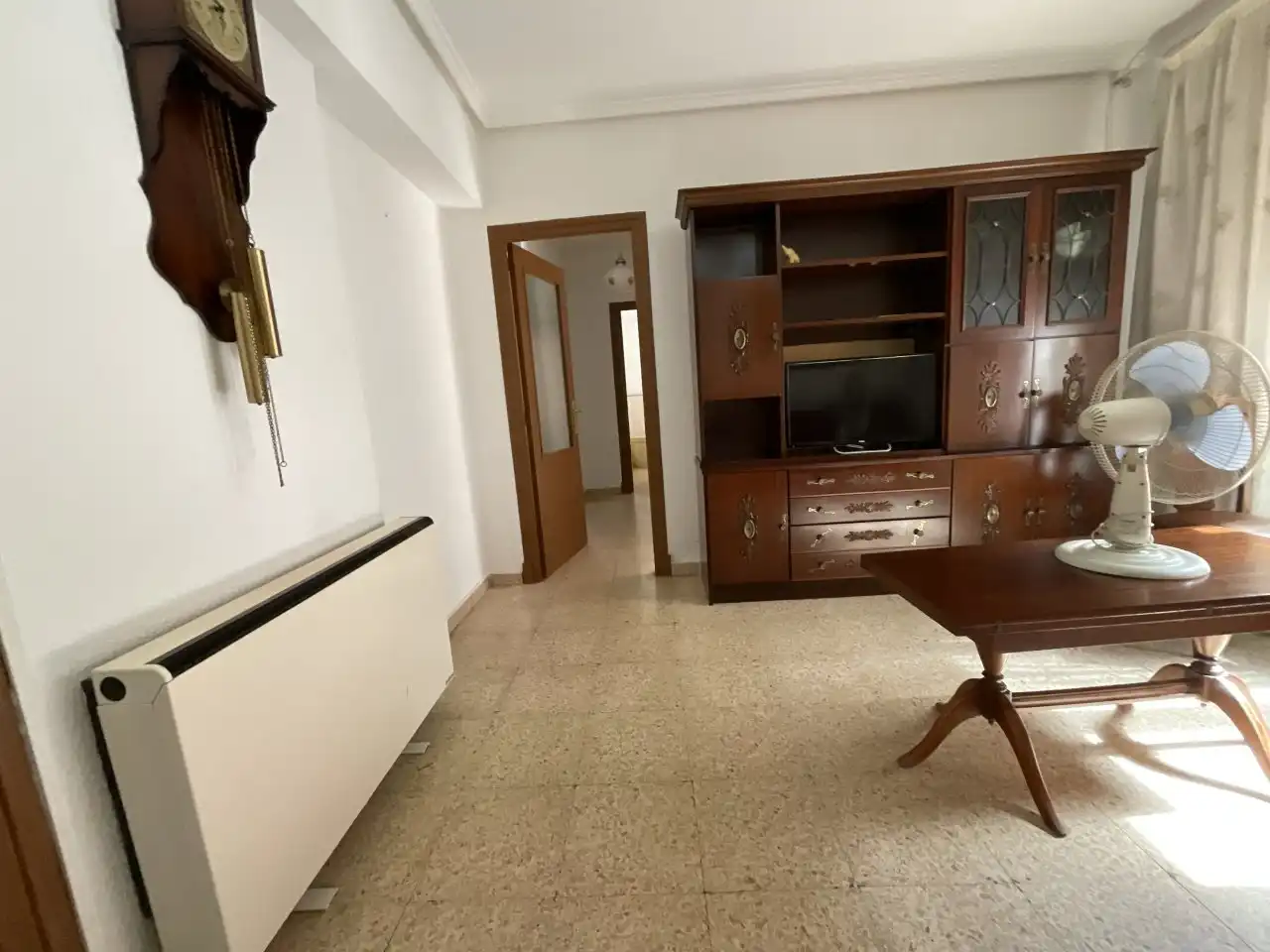 Living room of Flat for sale in Santo Domingo de la Calzada  with Heating, Furnished and Balcony
