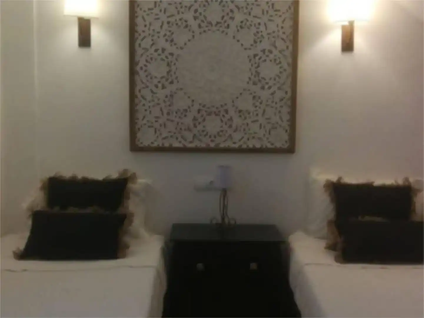 Schlafzimmer von Wohnungen zur Miete in Sant Josep de sa Talaia mit Klimaanlage, Schwimmbad und Balkon