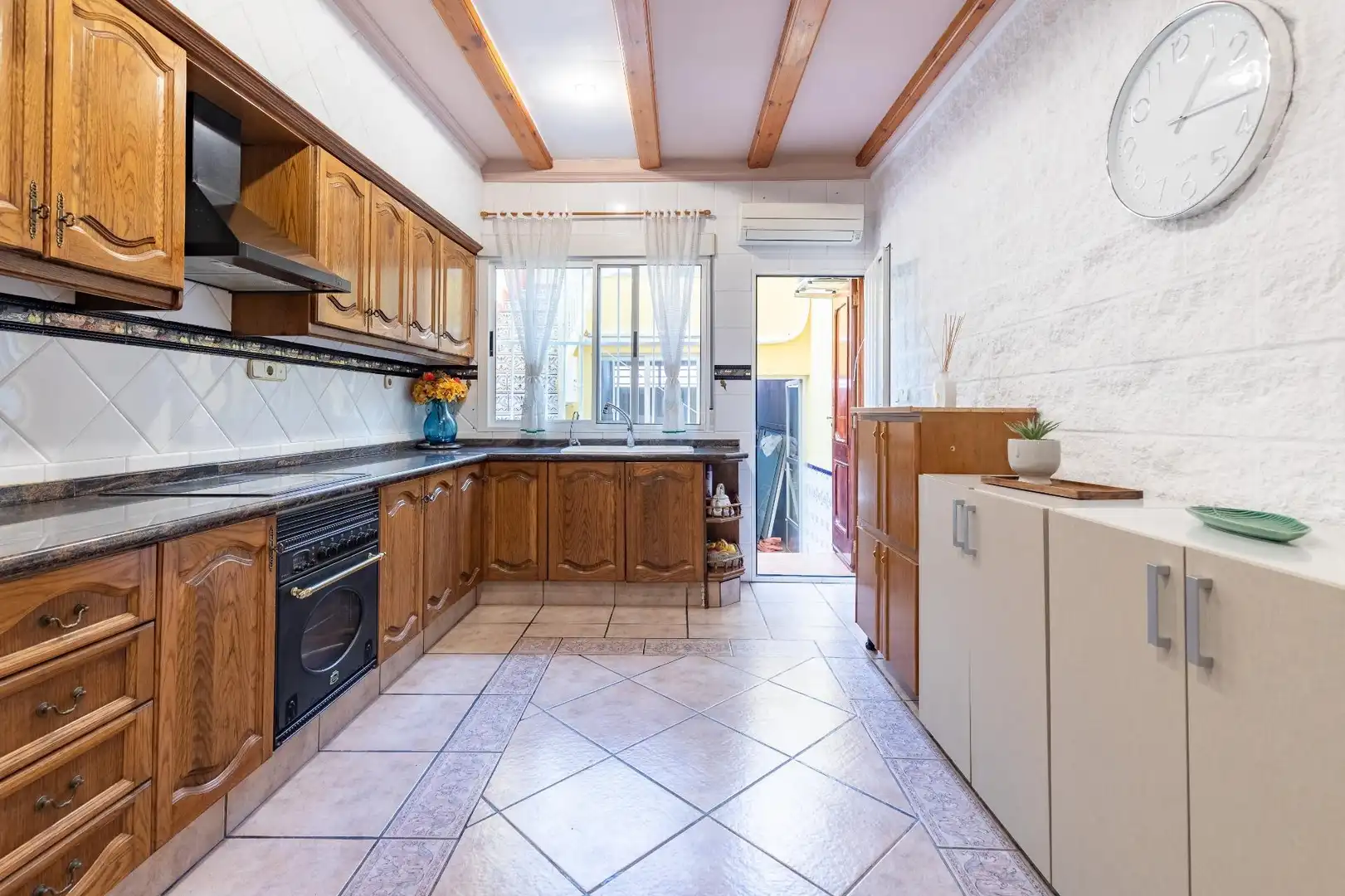 Cuina de Casa adosada en venda en Benigànim amb Aire condicionat, Calefacció i Terrassa