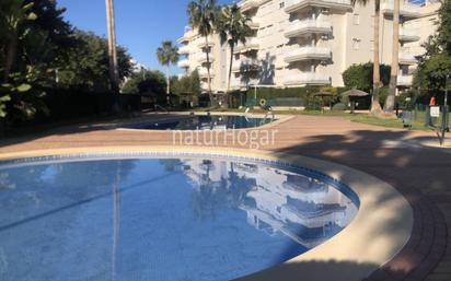 Swimming pool of Apartment for sale in Canet d'En Berenguer  with Air Conditioner, Private garden and Terrace