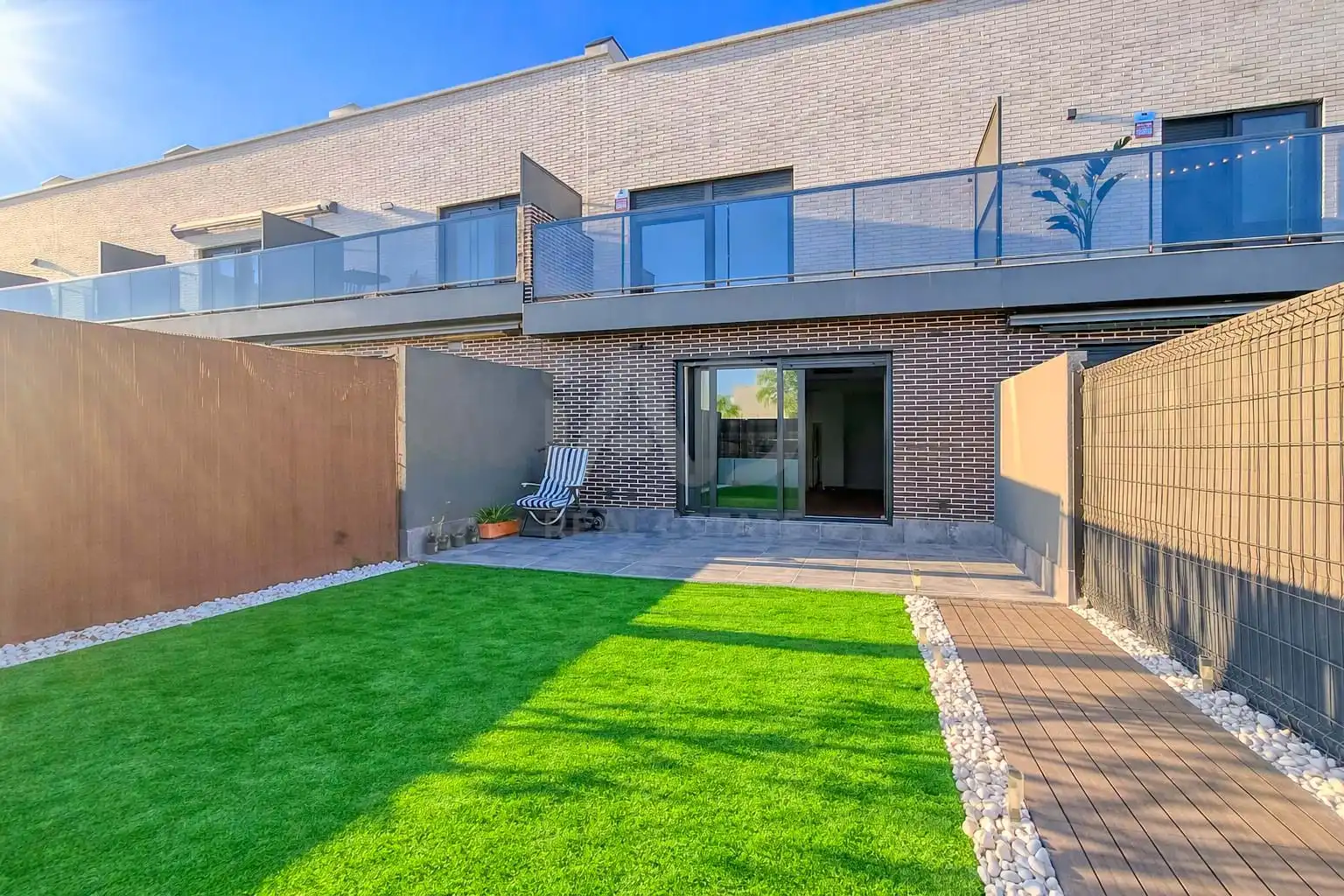 Terraza de Casa adosada en venta en Mutxamel con Aire acondicionado, Calefacción y Terraza