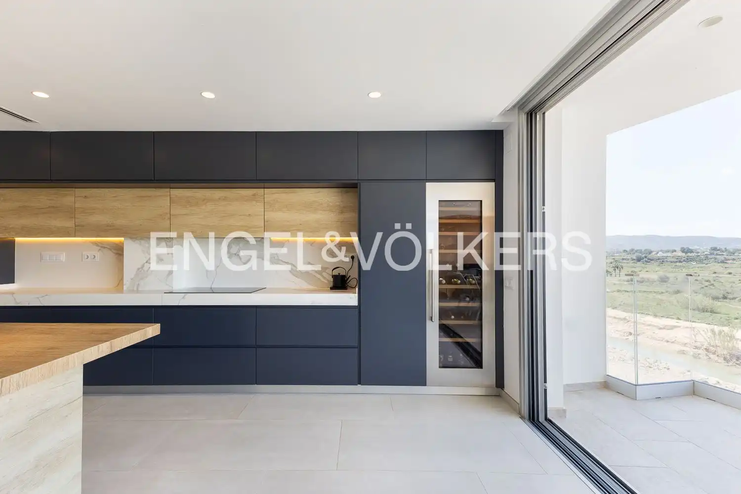 Kitchen of Houses for sale in Real  with Air Conditioner, Heating and Terrace