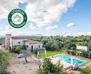 Vista exterior de Finca rústica en venda en Montuïri amb Aire condicionat, Calefacció i Jardí privat