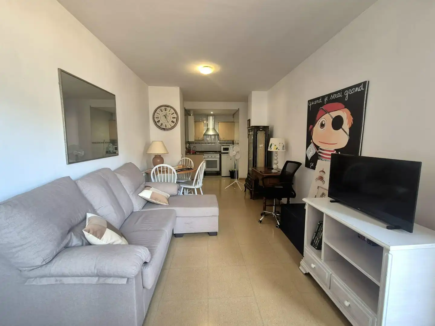 Sala de estar de Piso en venta en  Palma de Mallorca con Amueblado