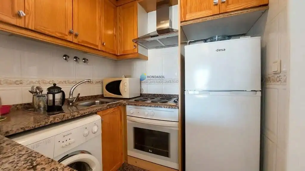 Cocina de Apartamento en venta en Cartagena con Aire acondicionado, Terraza y Amueblado