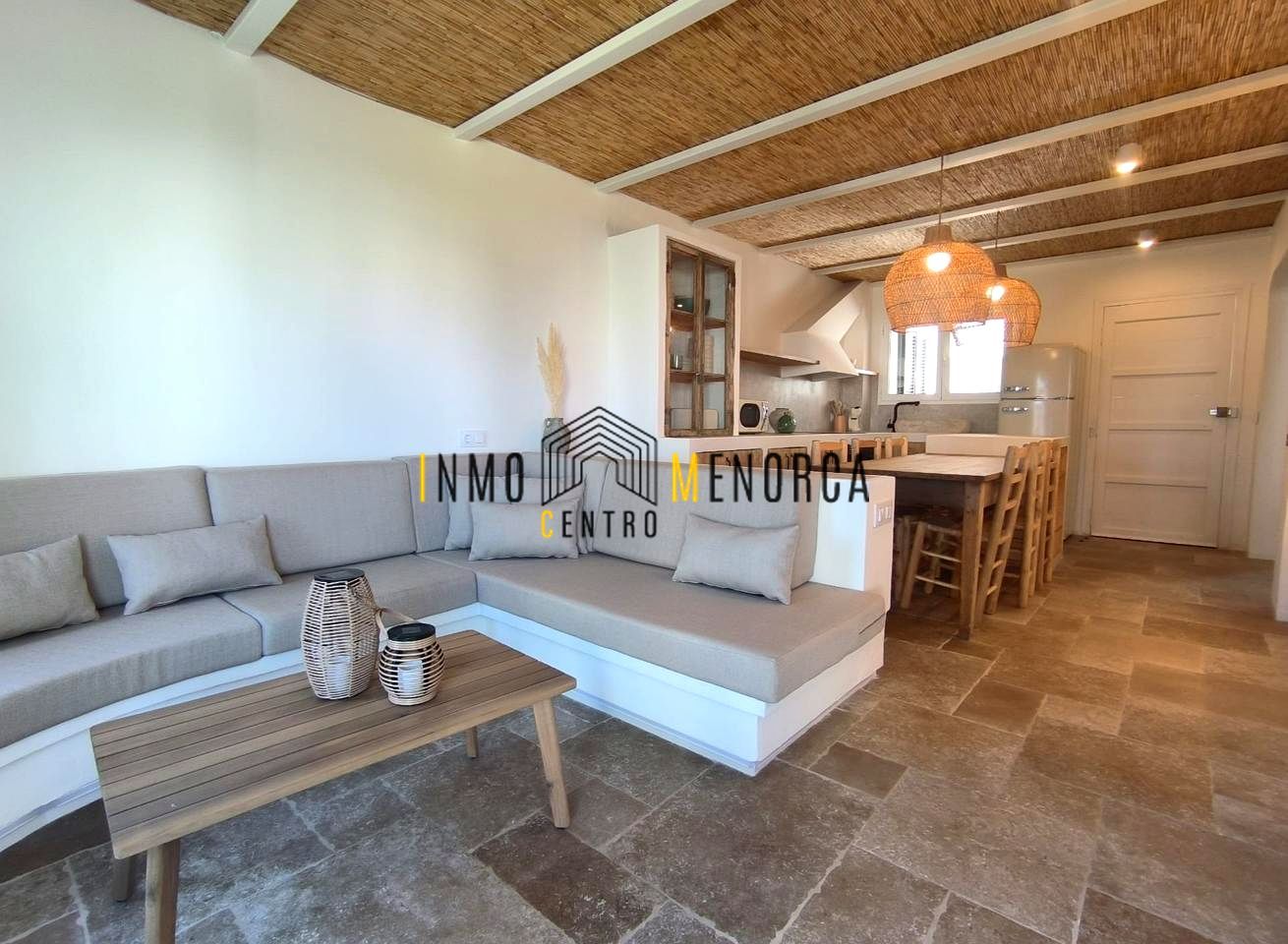 Living room of Planta baja for sale in Ciutadella de Menorca  with Air Conditioner, Terrace and Furnished