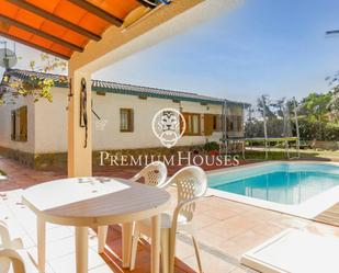 Terrace of House or chalet to rent in Sant Cebrià de Vallalta  with Terrace and Swimming Pool