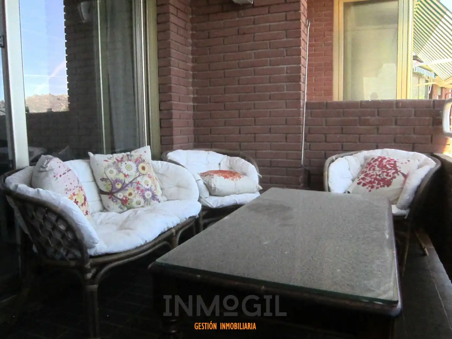 Terrasse von Wohnung zum Verkauf in Navacerrada mit Heizung, Terrasse und Ofen