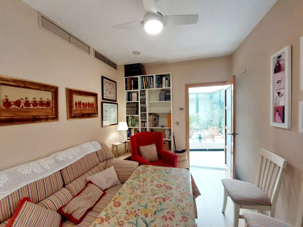 Sala d'estar de Casa o xalet en venda en Badajoz