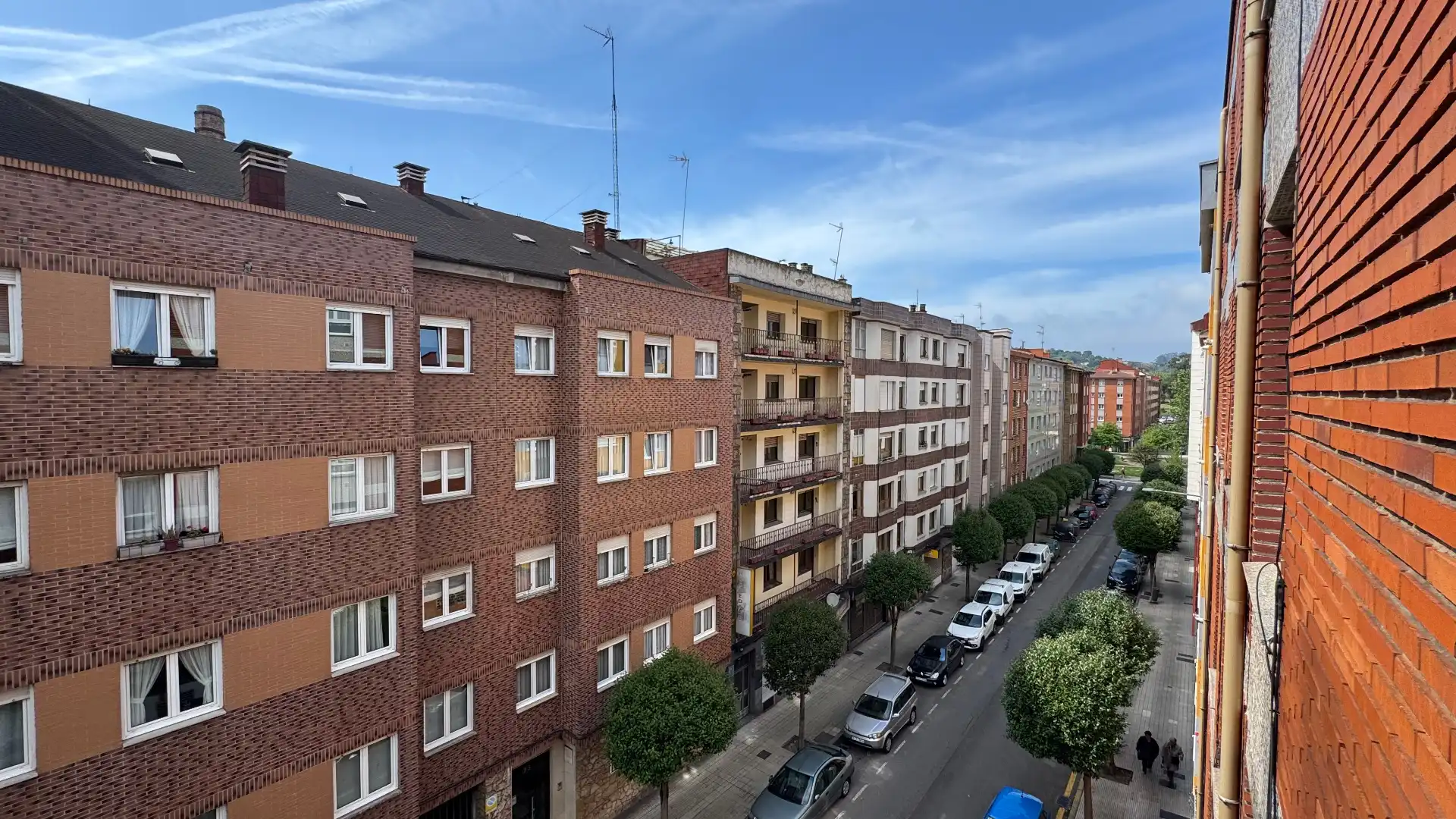 Exterior view of Flat for sale in Gijón   with Heating, Parquet flooring and Oven