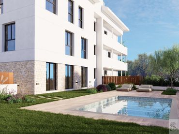 Appartement compact avec piscine à vendre à Montañar - El Arenal
