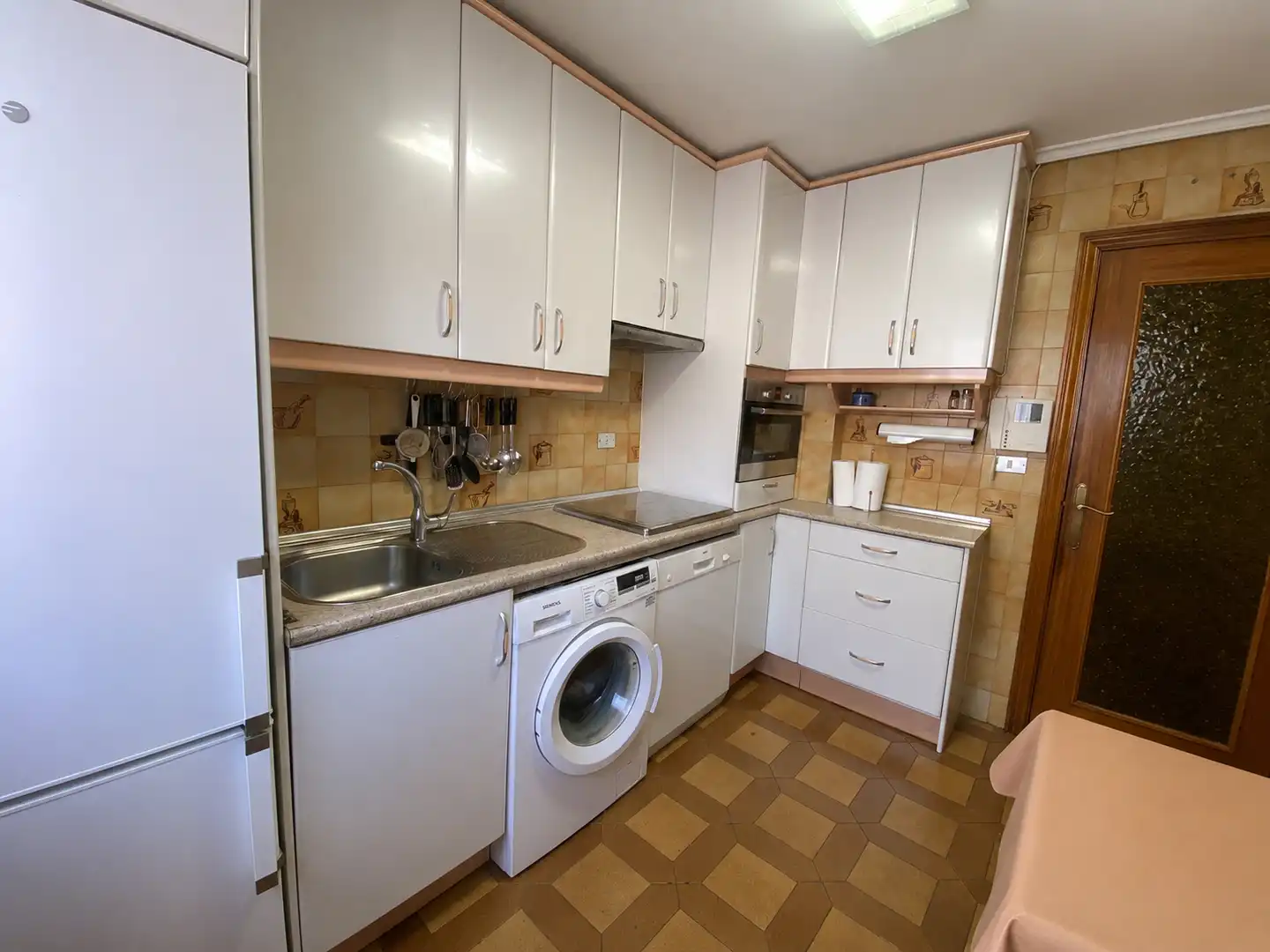 Kitchen of Flat for sale in Palencia  with Heating and Furnished