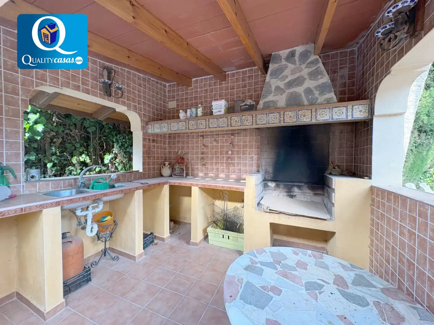 Cocina de Casa o chalet en venta en Mutxamel con Aire acondicionado, Calefacción y Terraza