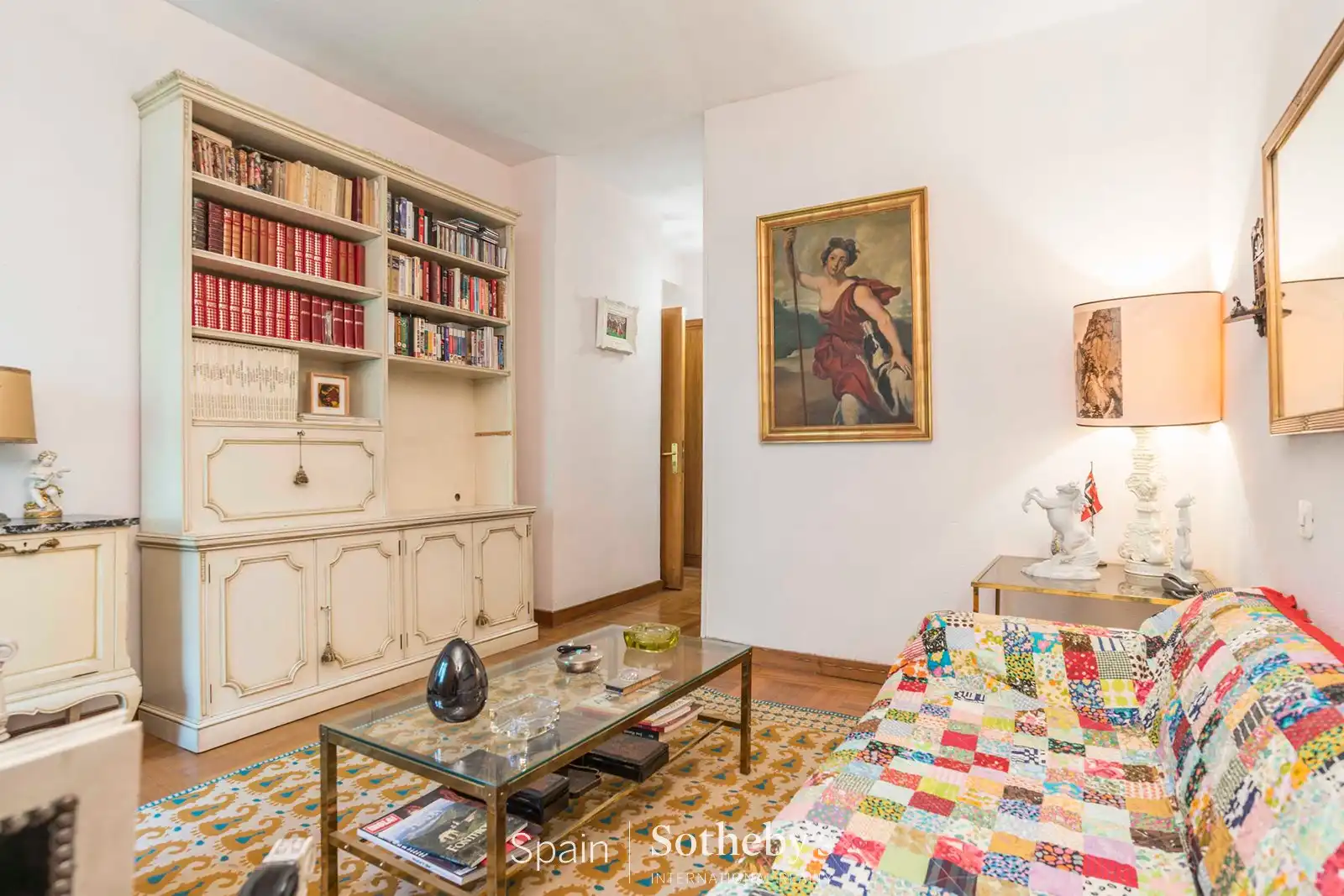 Sala de estar de Apartamento en venta en Madrid con Aire acondicionado, Calefacción y Jardín privado