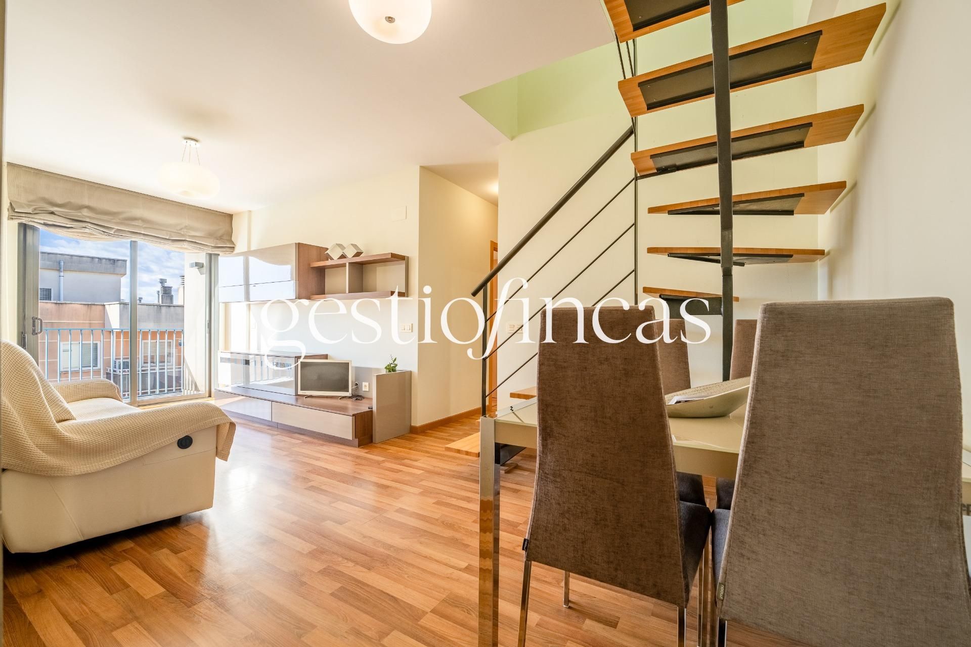 Sala de estar de Apartamento en venta en Cambrils con Calefacción, Parquet y Terraza