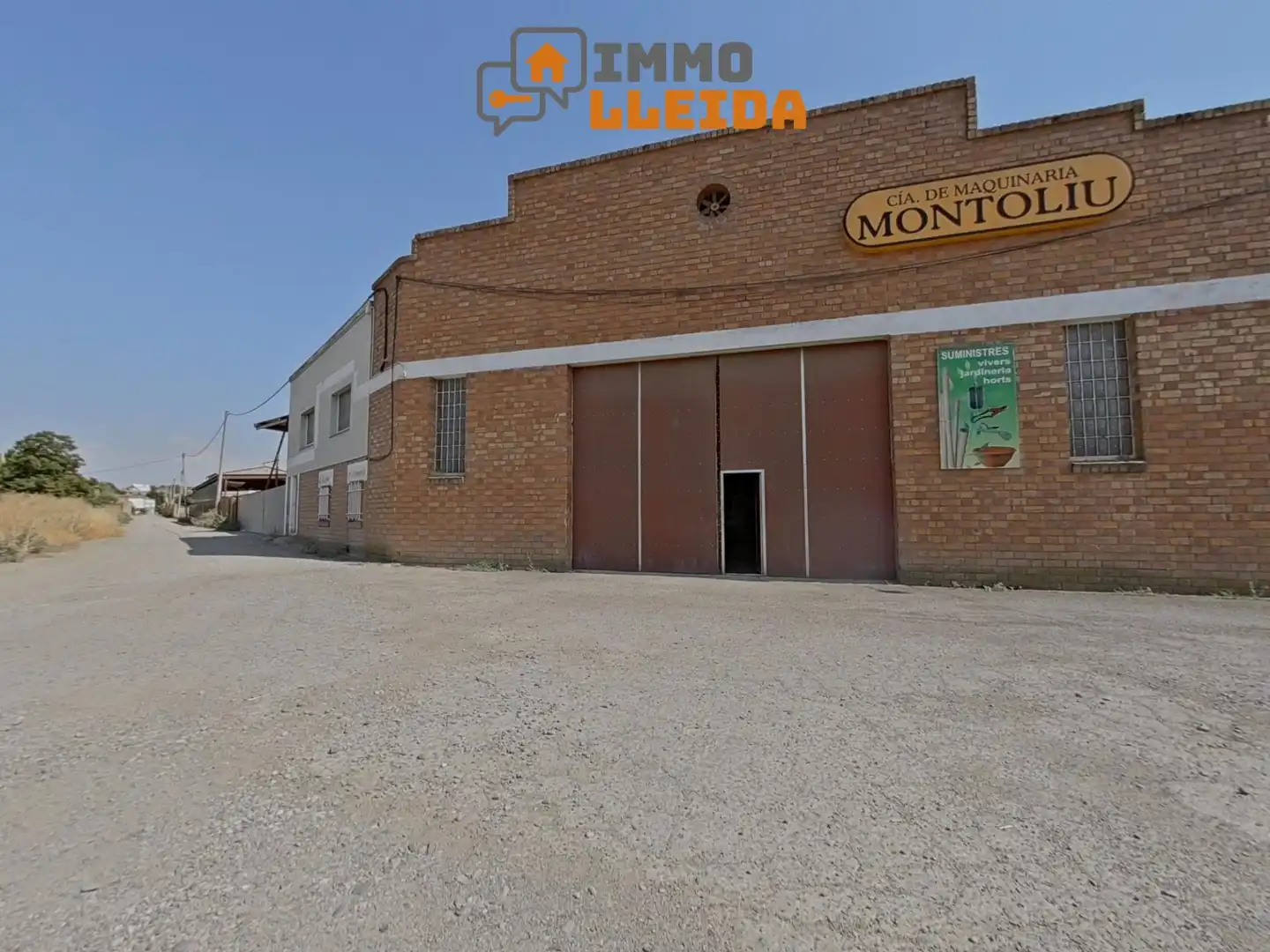 Vista exterior de Nau industrial de lloguer en Vallfogona de Balaguer
