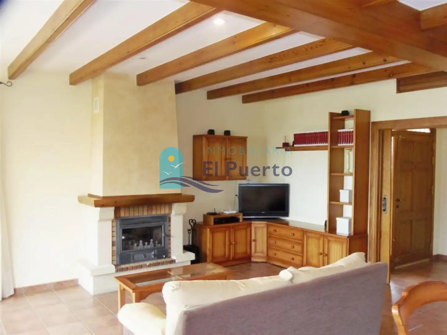 Sala de estar de Casa o chalet en venta en Mazarrón con Calefacción, Jardín privado y Terraza