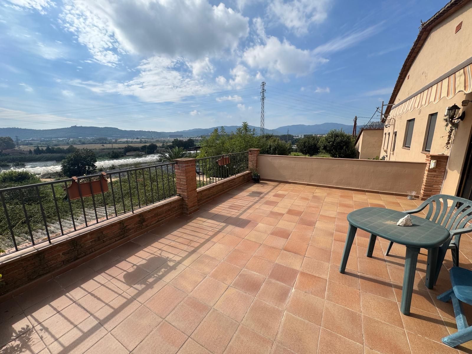 Terrassa de Finca rústica en venda en Tordera amb Aire condicionat, Calefacció i Jardí privat