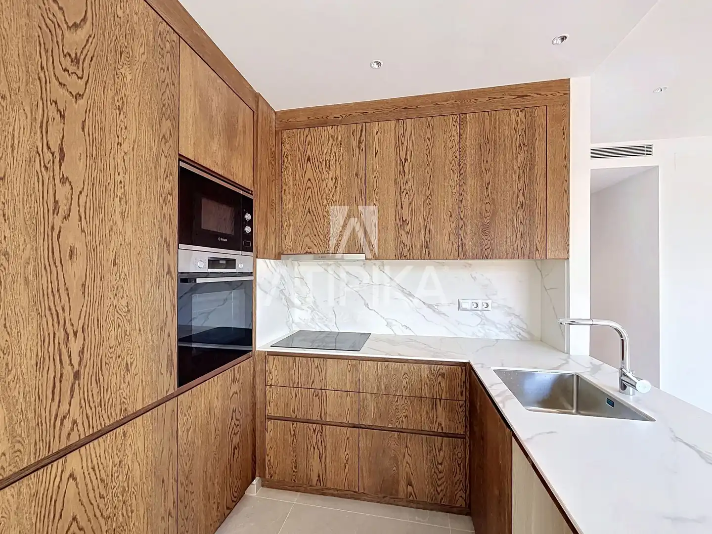 Cocina de Ático en venta en Castelldefels con Aire acondicionado, Calefacción y Horno