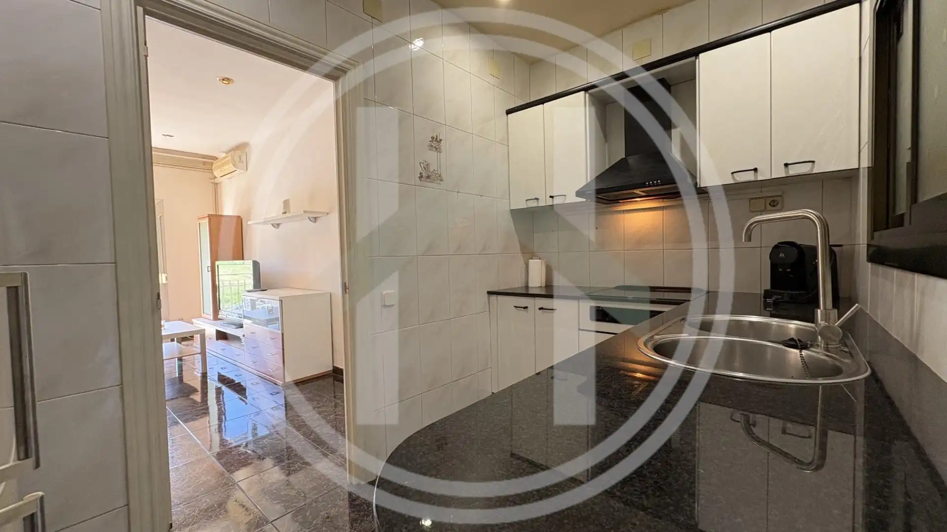 Küche von Wohnung zum Verkauf in Granollers mit Klimaanlage, Heizung und Balkon