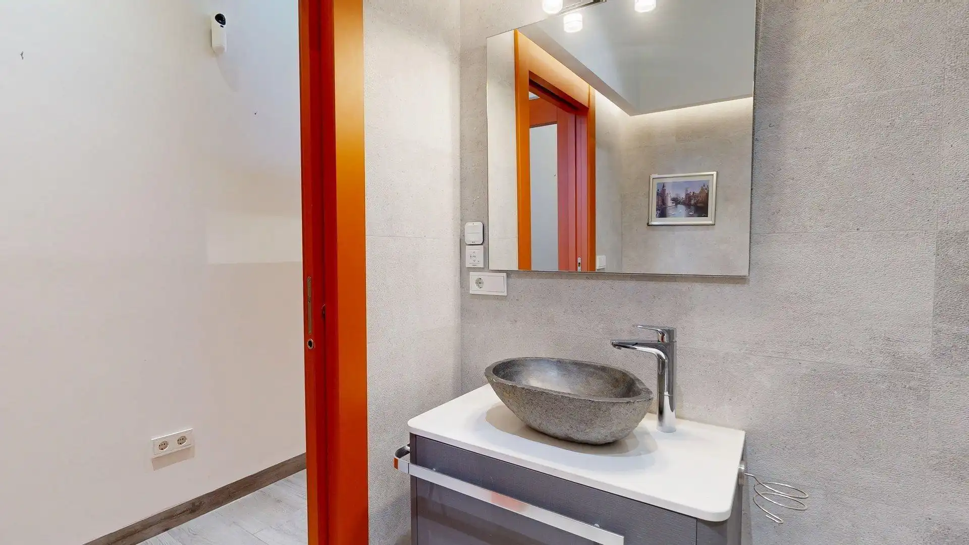 Baño de Casa o chalet en venta en Zaragoza con Aire acondicionado, Calefacción y Jardín privado