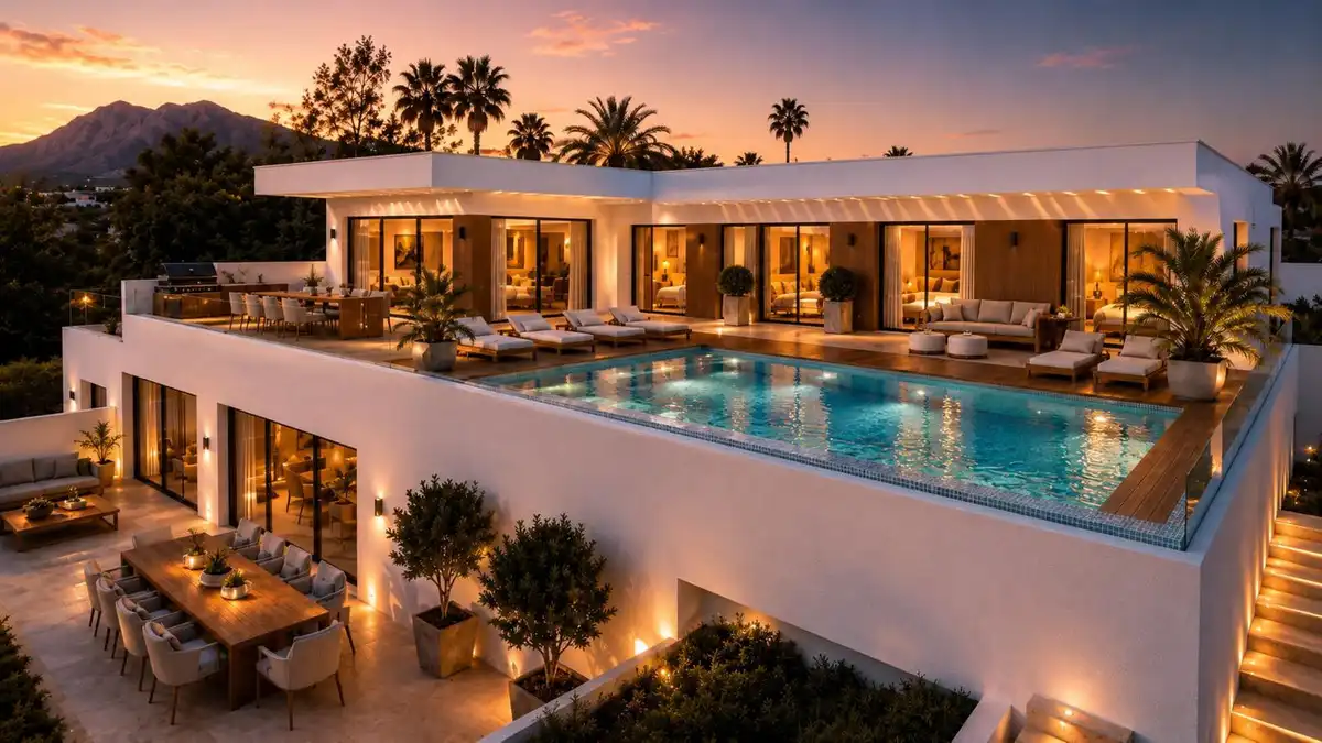 Chalet con piscina en venta en Casares Golf - Casares del Sol, imagen 3