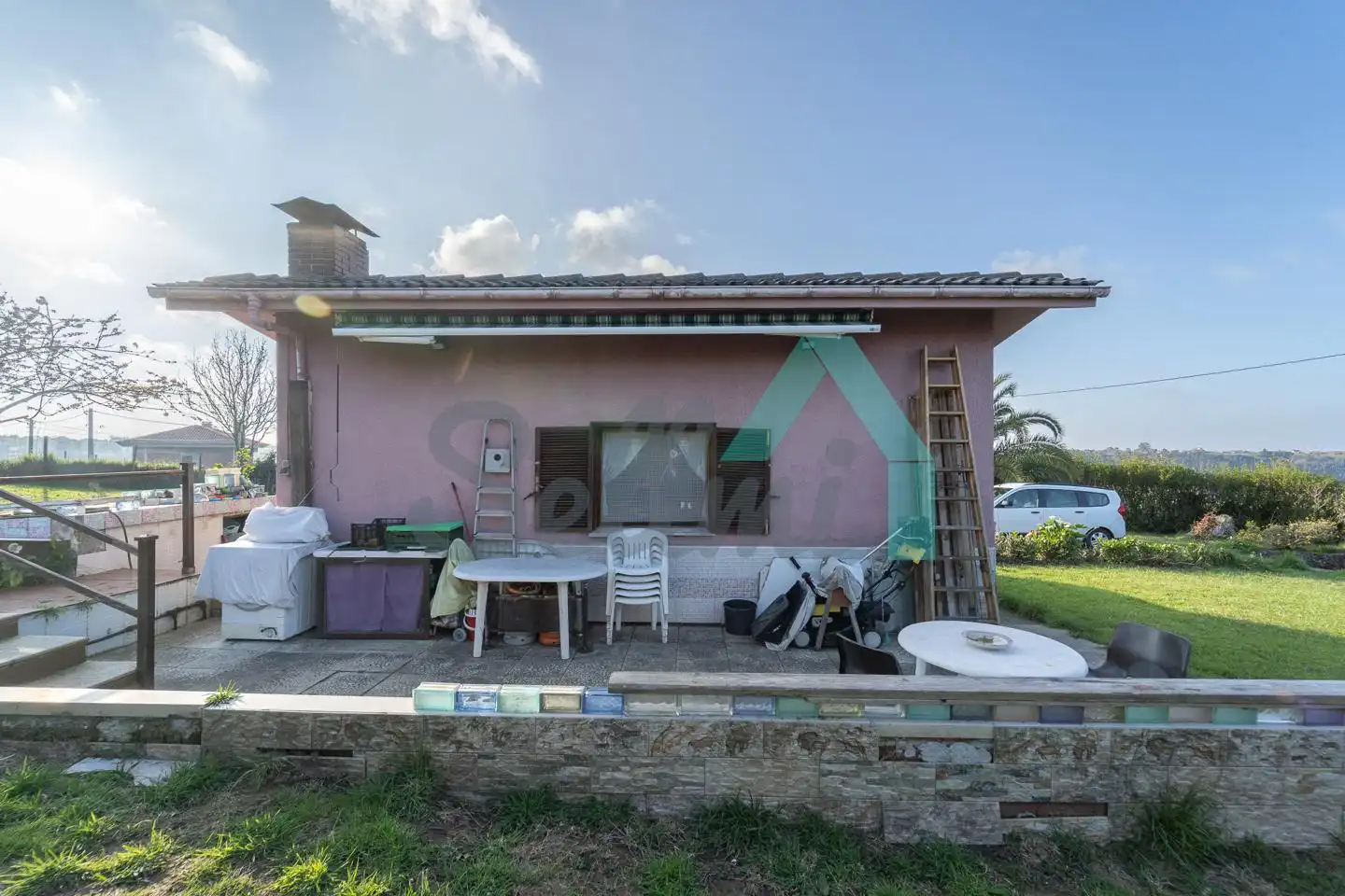 Vista exterior de Casa o xalet en venda en Villaviciosa amb Jardí privat i Terrassa