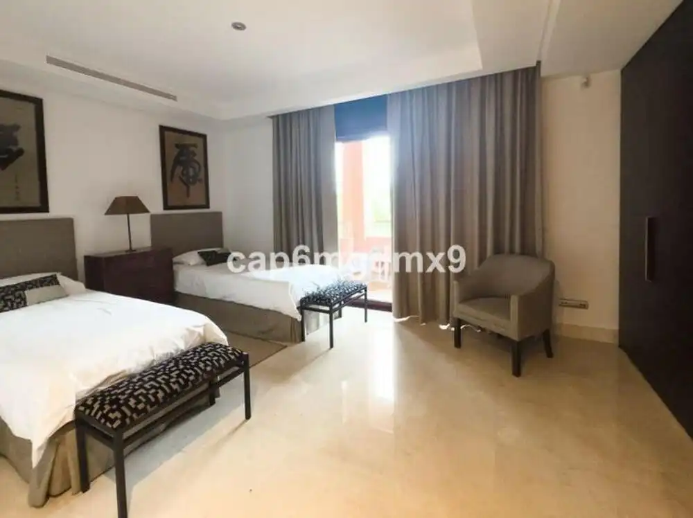 Bedroom of Attic for rent in Marbella  with Air Conditioner, Terrace and Storage room