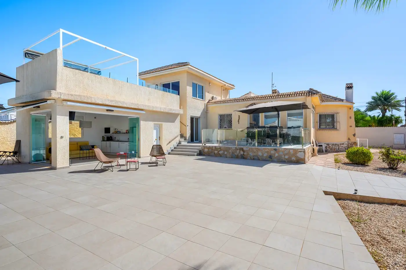 Terraza de Casa o chalet en venta en Rojales con Calefacción, Jardín privado y Terraza