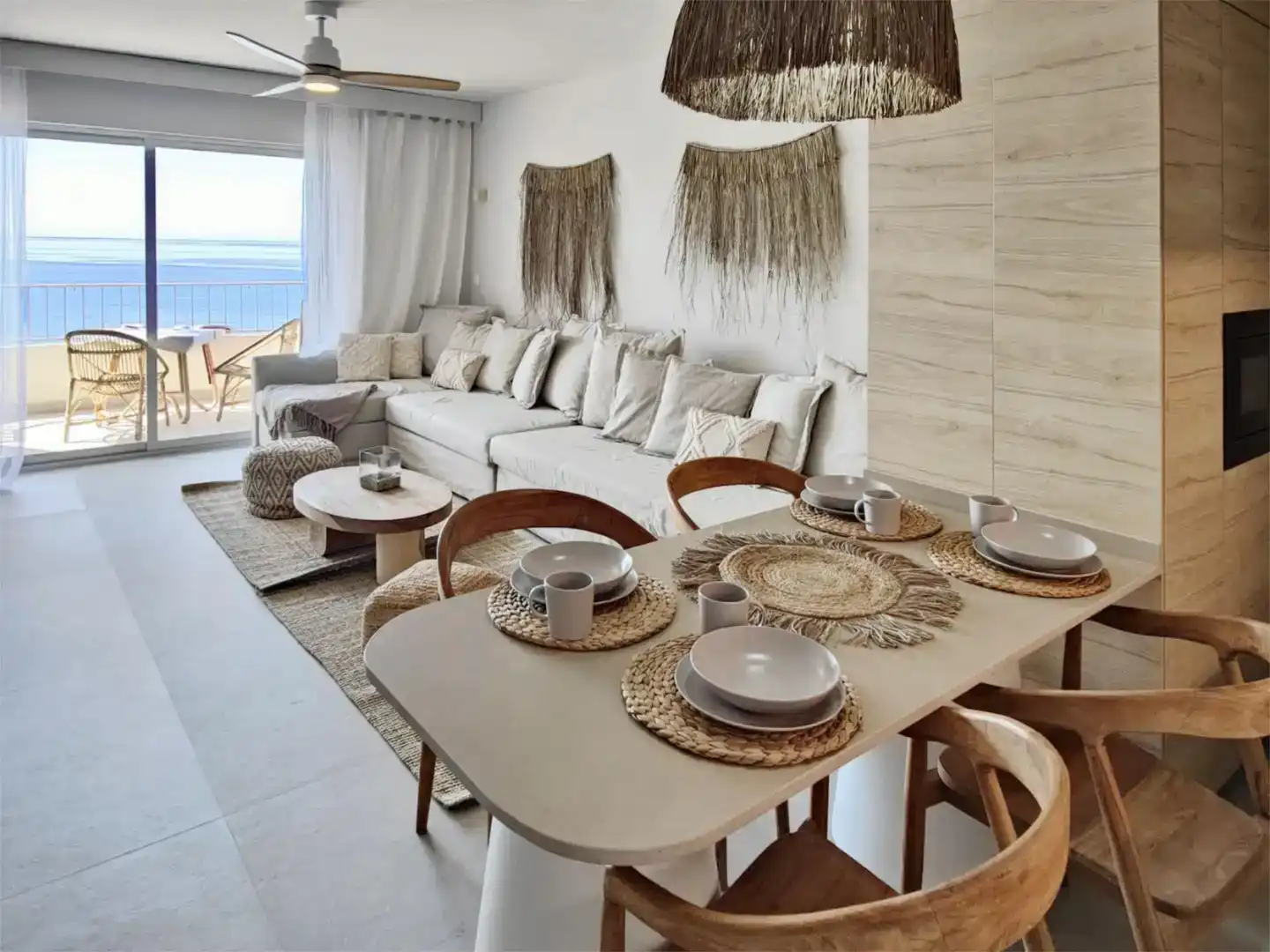 Sala de estar de Piso de alquiler en Almuñécar con Piscina y Balcón