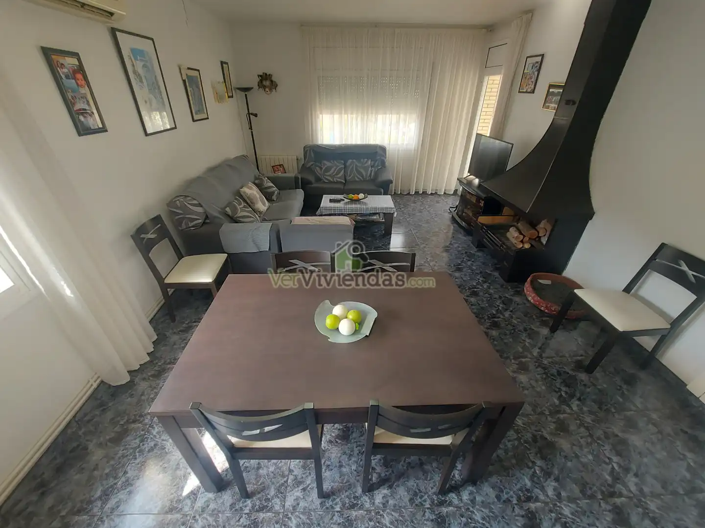 Living room of Houses for sale in Sant Vicenç Dels Horts  with Air Conditioner, Heating and Private garden