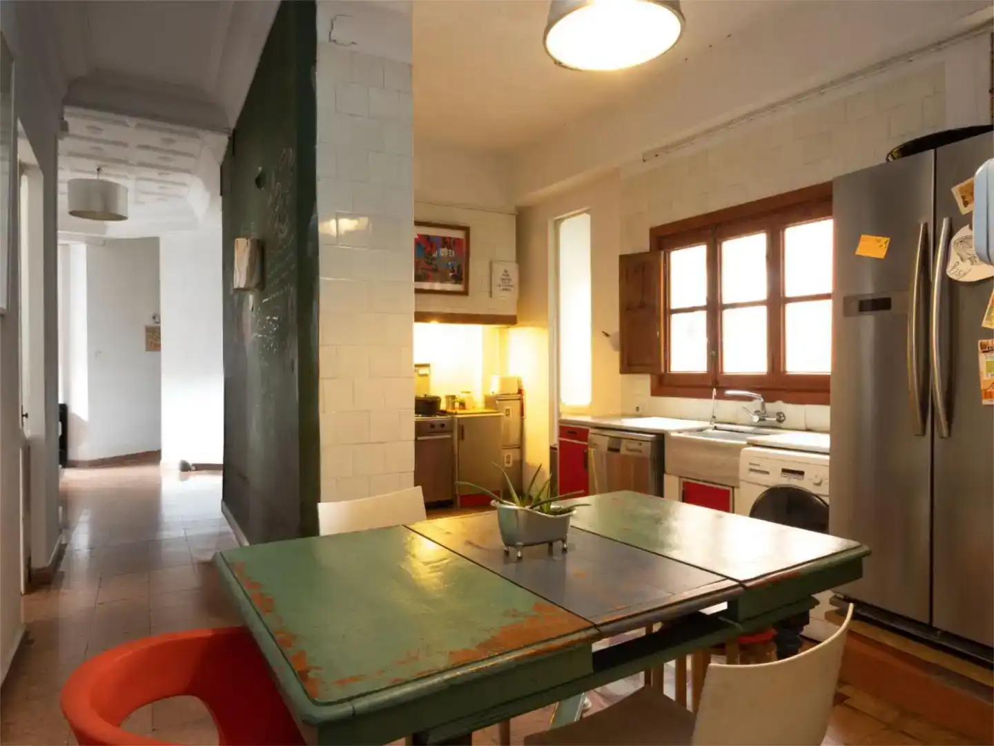 Cocina de Ático para compartir en Valencia con Amueblado y Balcón