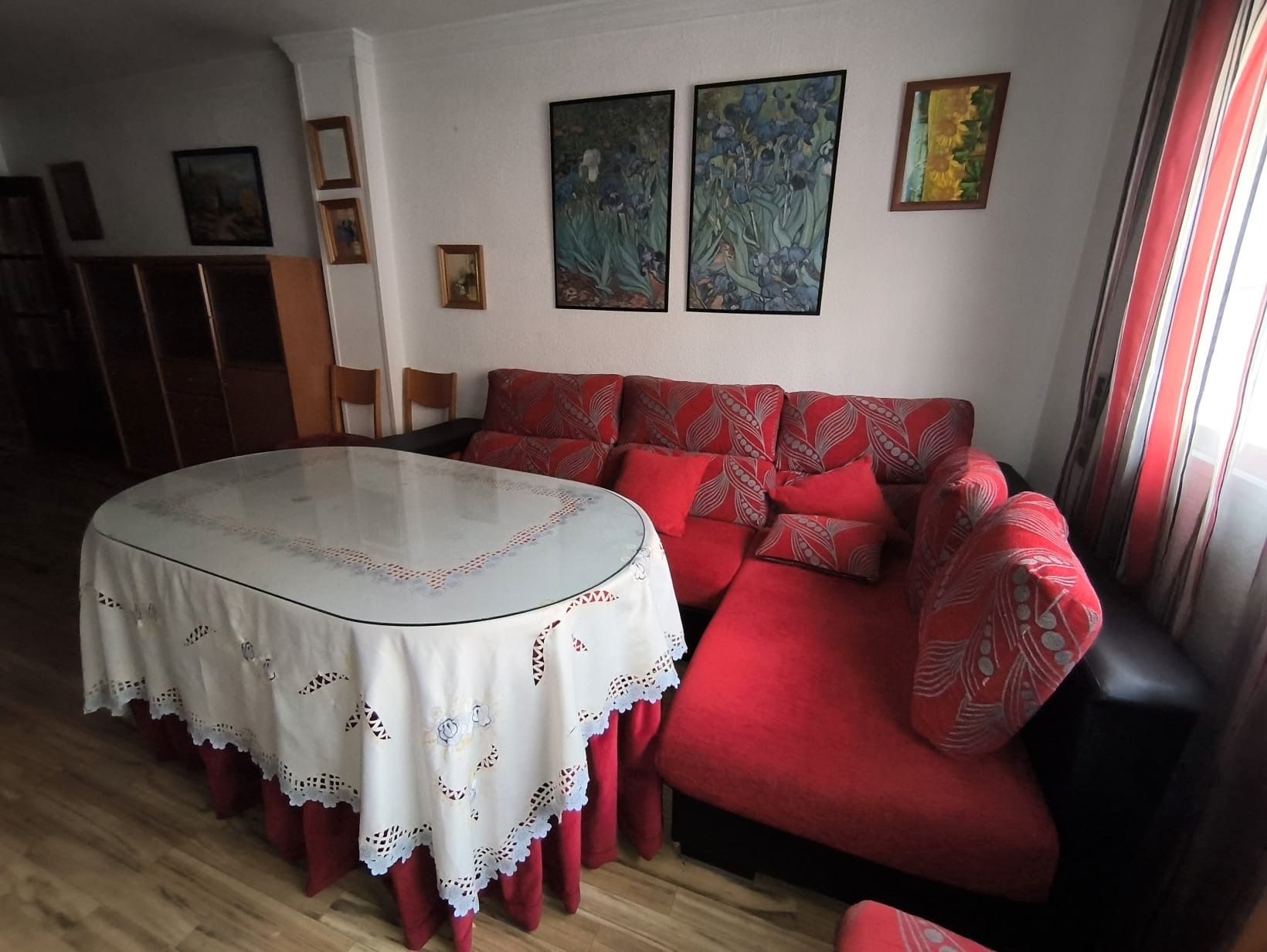 Living room of Single-family semi-detached for sale in Maracena  with Furnished