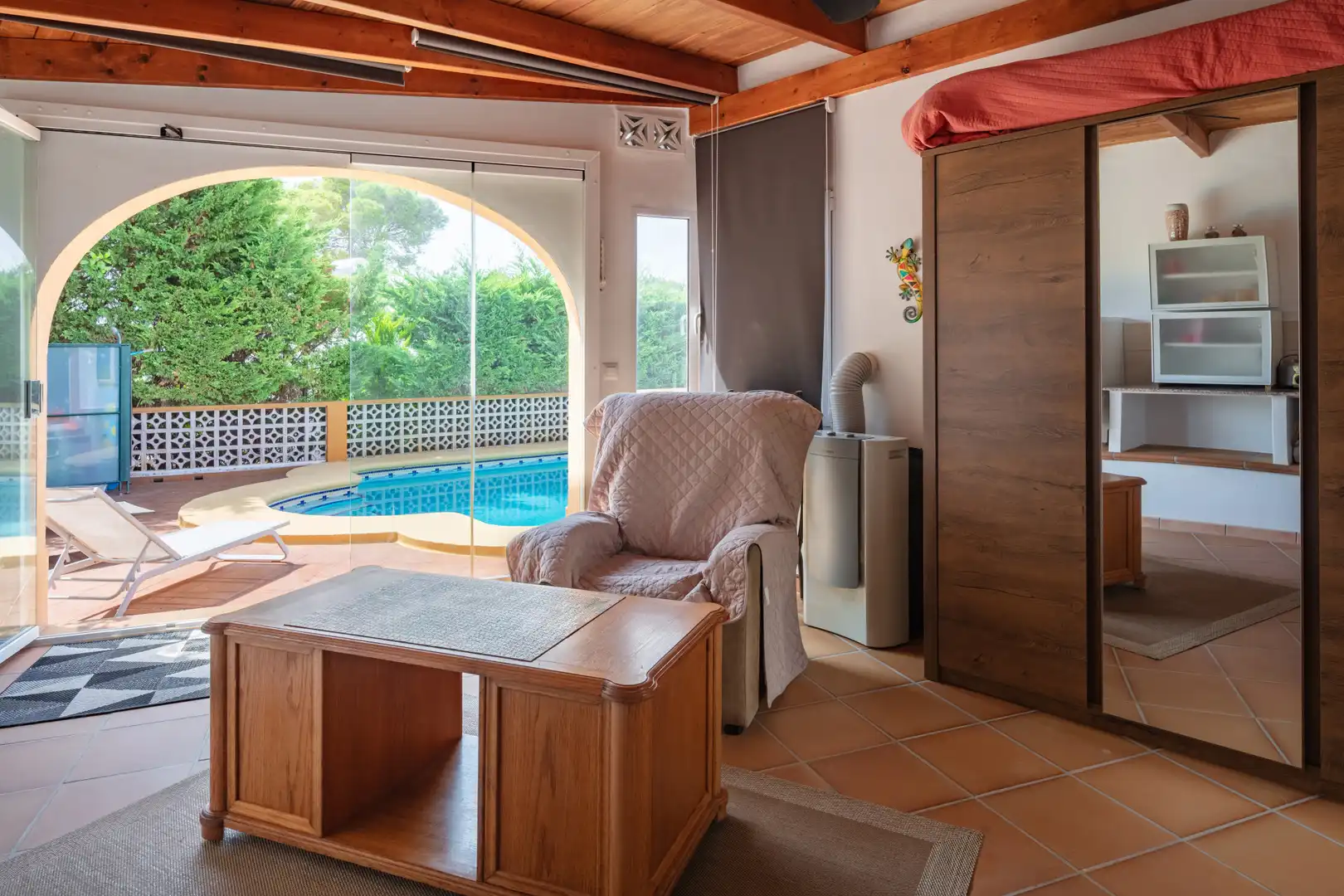 Sala d'estar de Casa o xalet en venda en Jávea / Xàbia amb Aire condicionat, Calefacció i Jardí privat