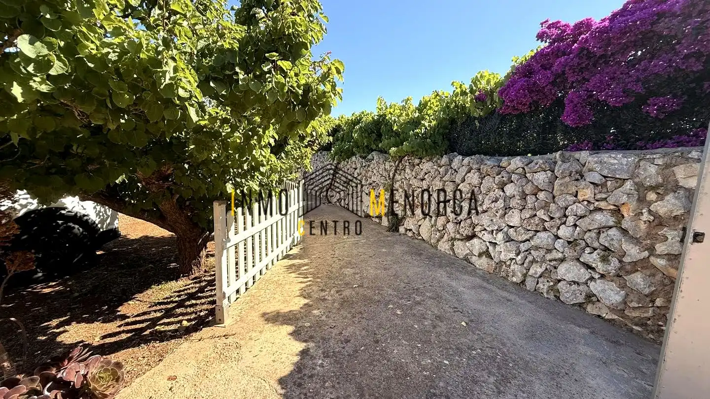 Vista exterior de Finca rústica en venta en Sant Lluís con Aire acondicionado, Jardín privado y Terraza