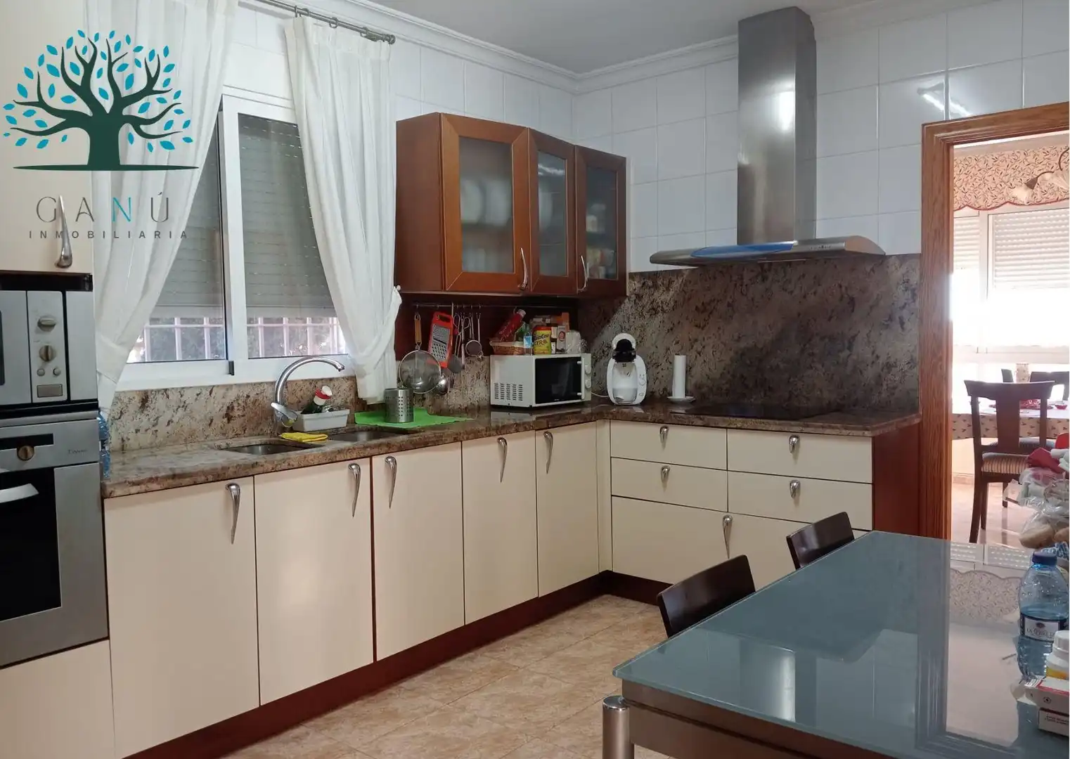 Cuina de Casa o xalet en venda en Mazarrón amb Calefacció, Jardí privat i Terrassa